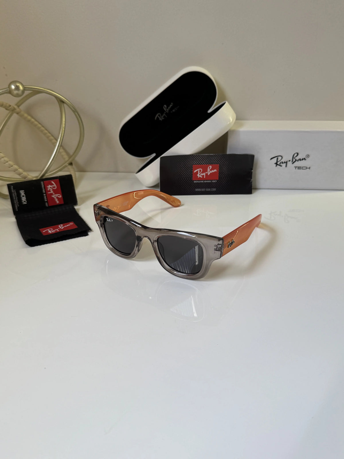 Rayban_4940_Orange_Grey_Puffer