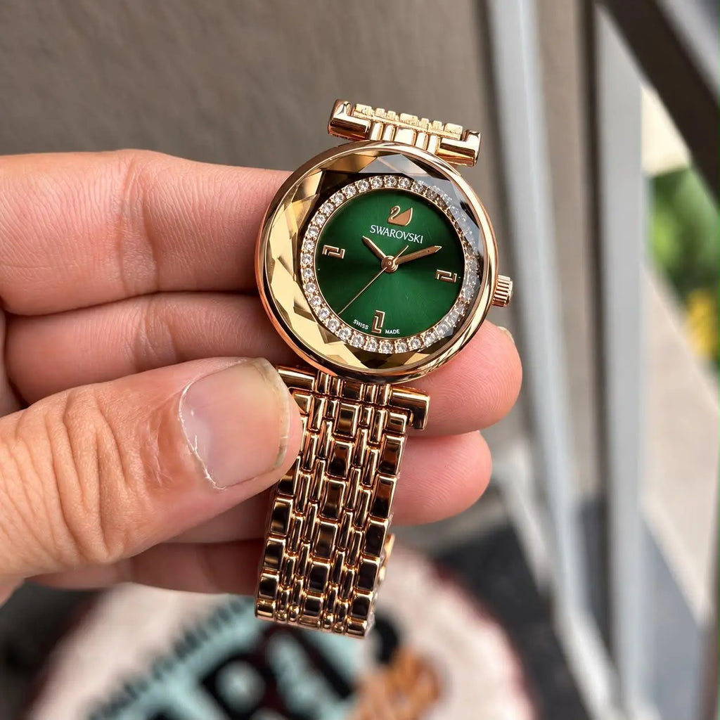 SWAROVSKI_LADIES_ROSE_GREEN