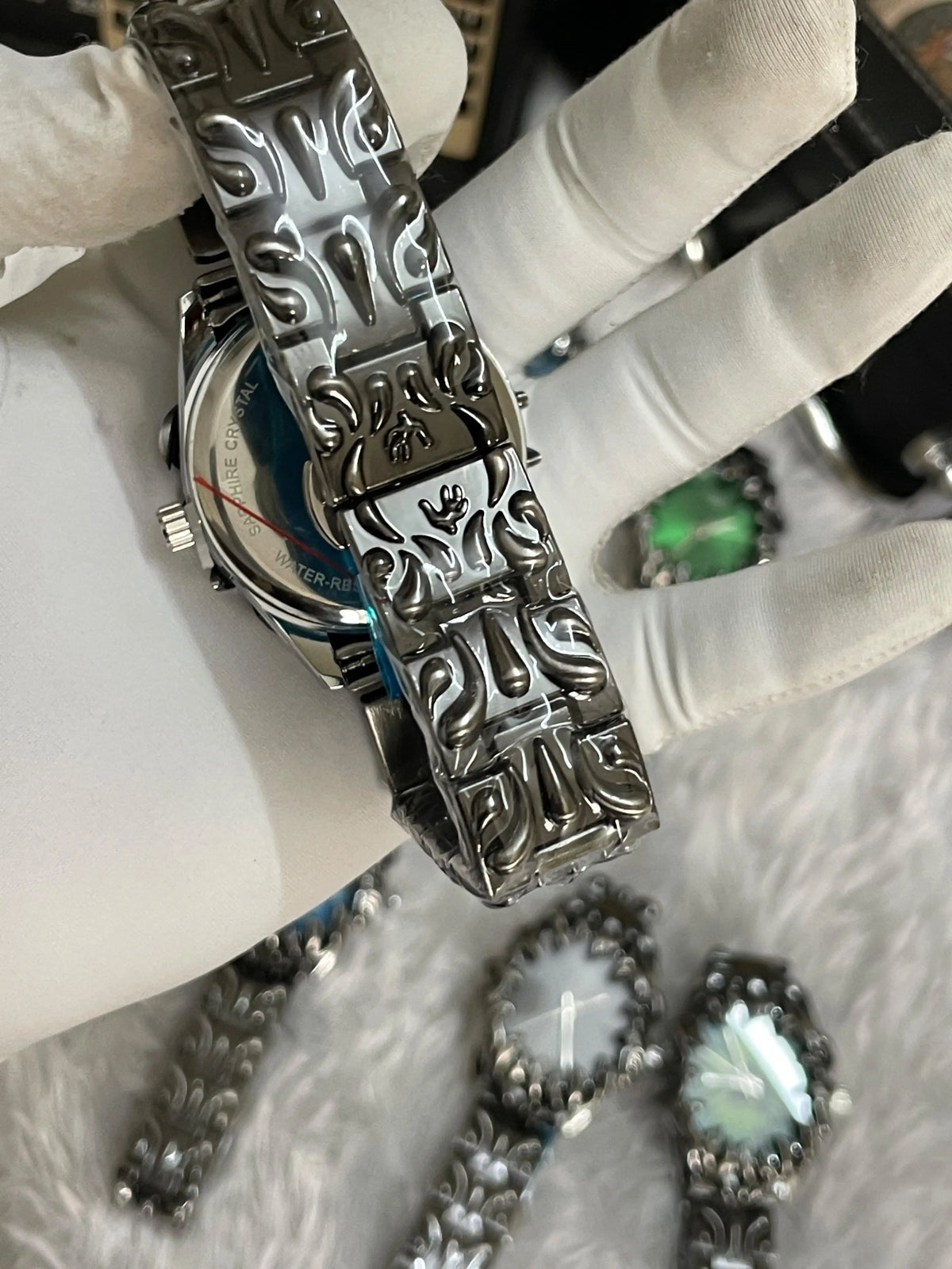 TISSOT gothic blue black