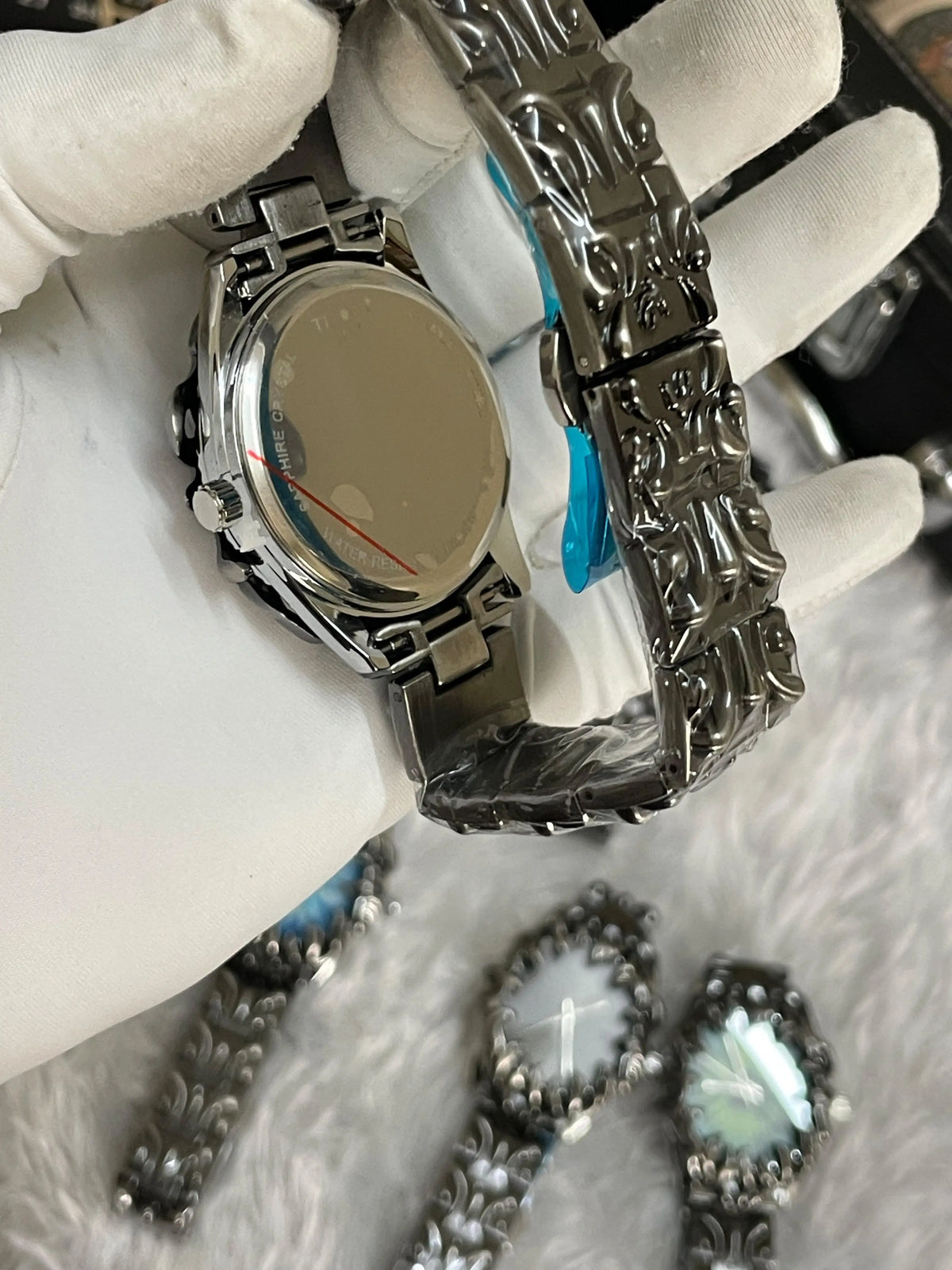 TISSOT gothic blue black