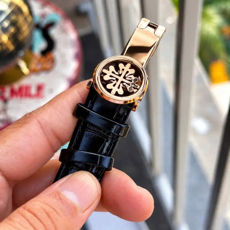 Patek Phillip_e Barrel Chronograph Rose Black