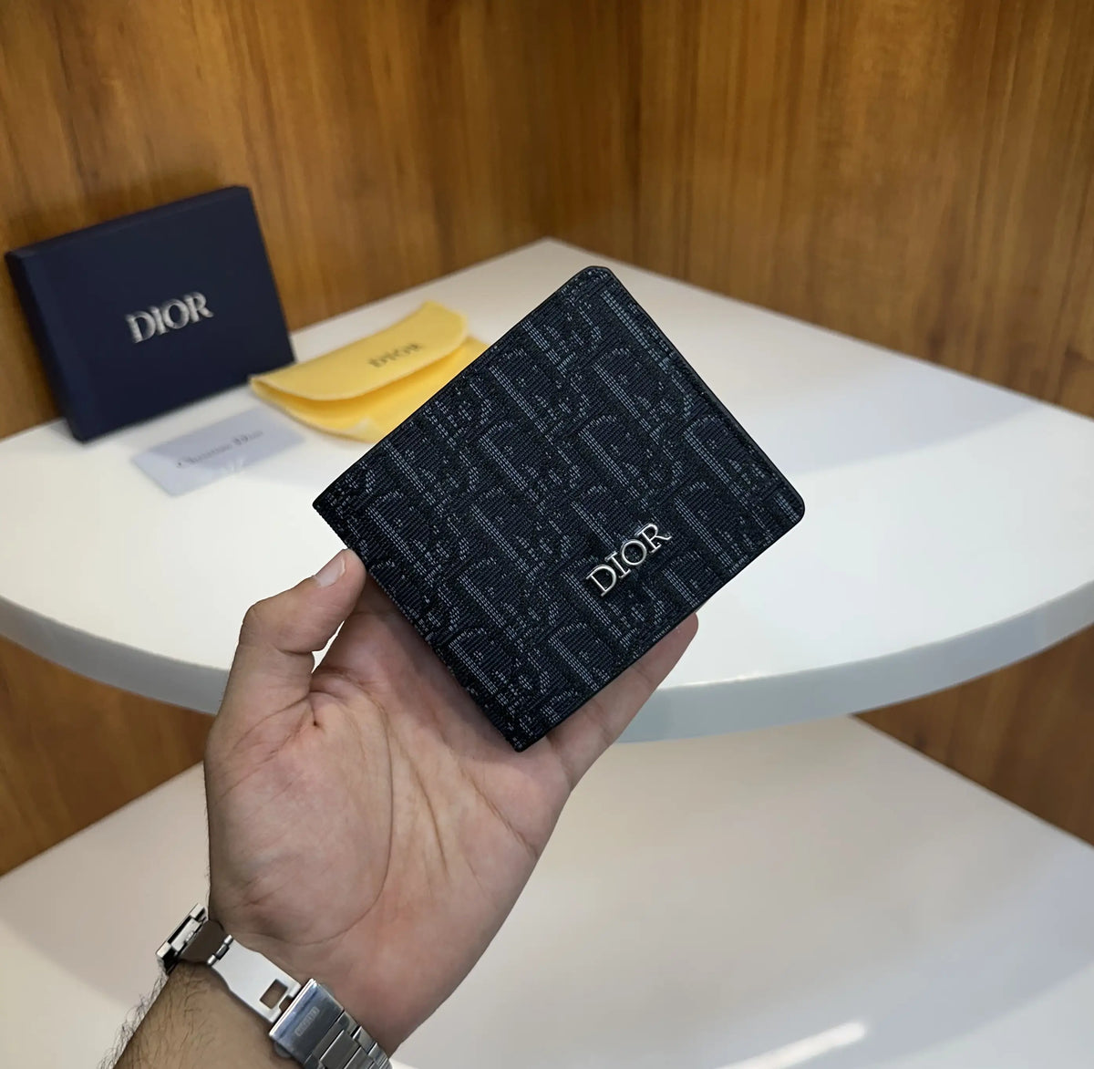 Dio r Monogram Premium Wallet d710
