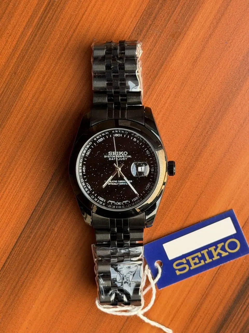 Seiko Galaxy Black