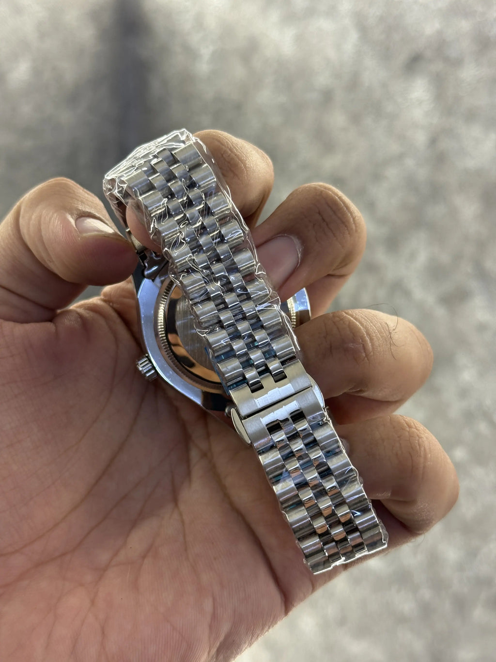 Seiko mod date just Unique blue ombre dial Date working