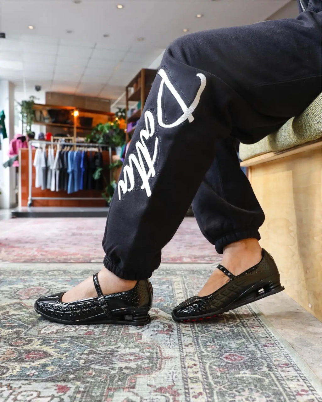 Nike_Shox Z Calistra Mary Jane Black