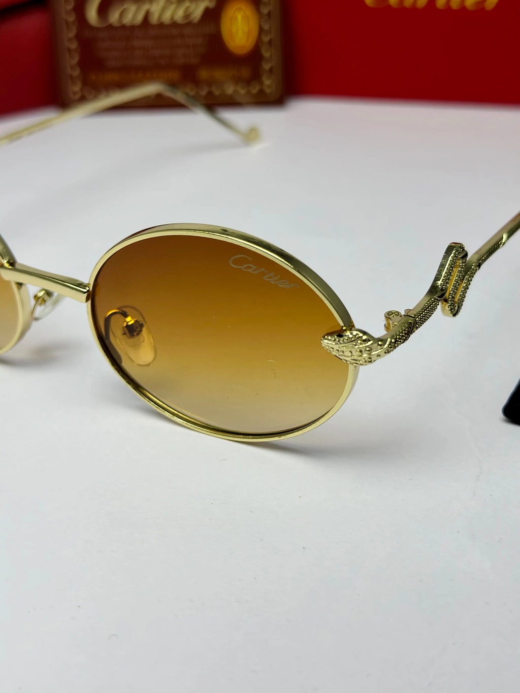 Cartier 7815 Gold Brown Shaded