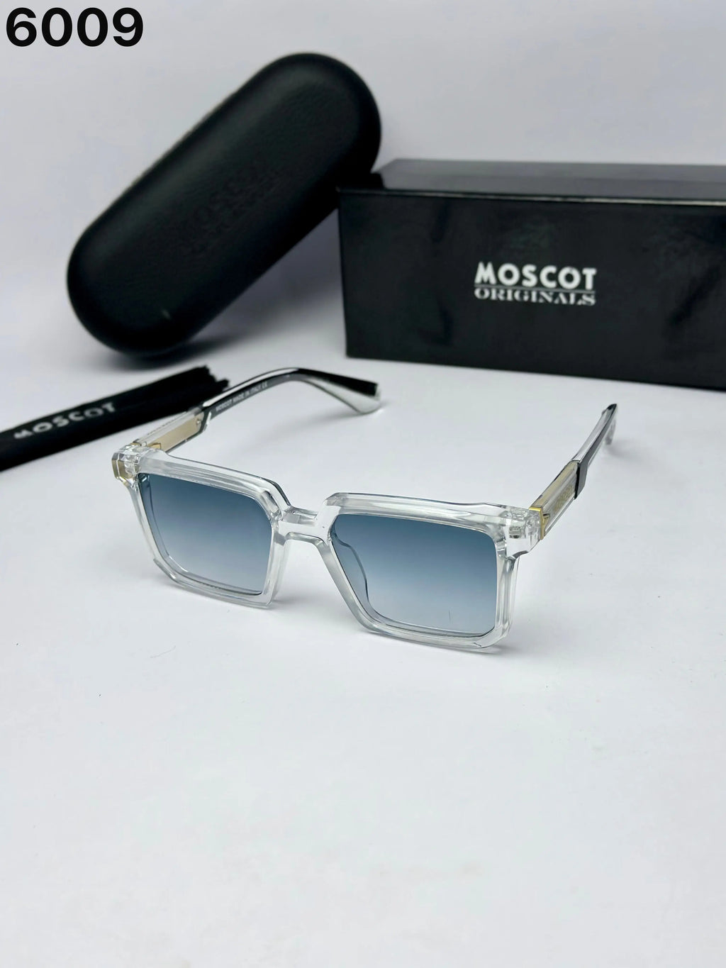 Moscot 6009 White blue