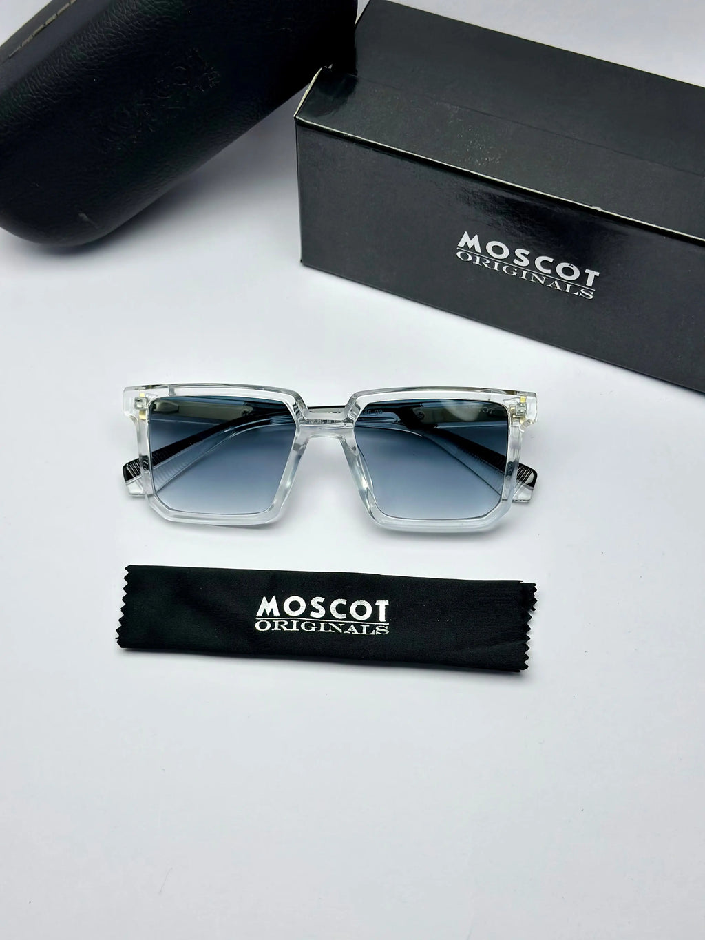 Moscot 6009 White blue