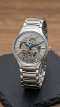 Rad o True Round Open Heart Automatic Silver
