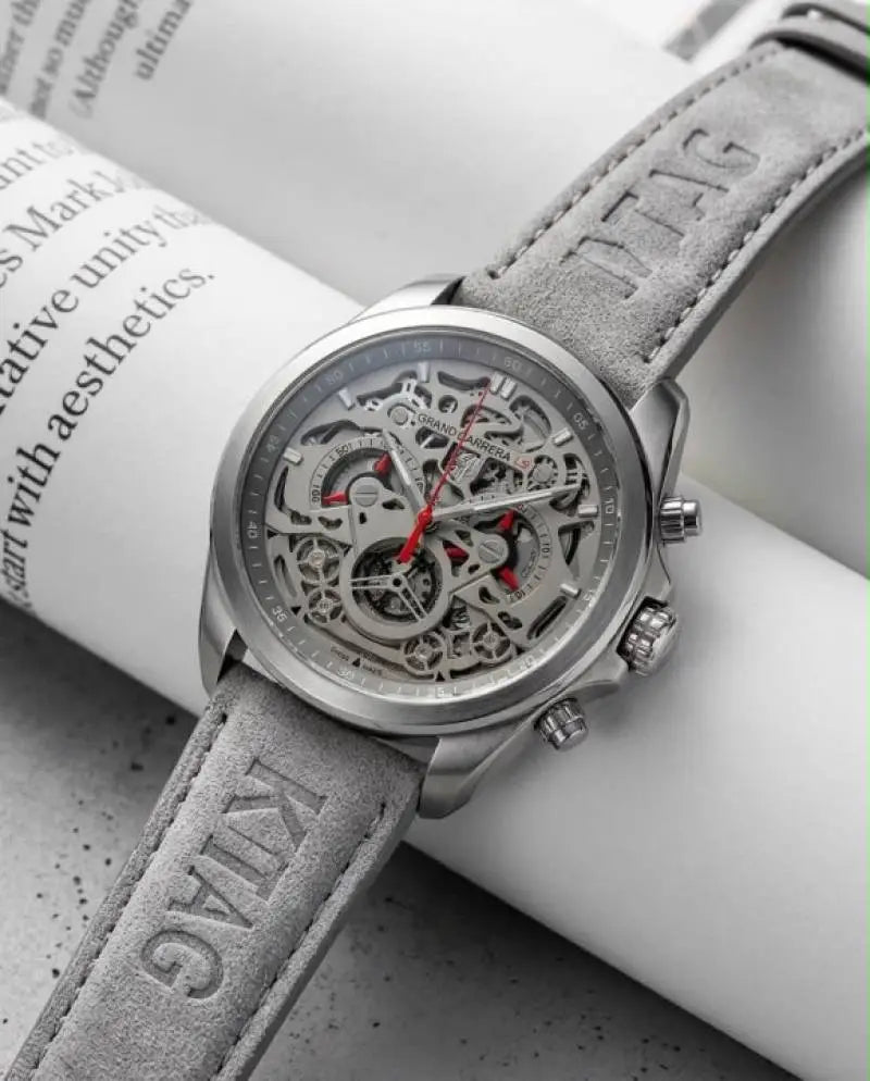 TAG-HEUER grand Carrera leather belt