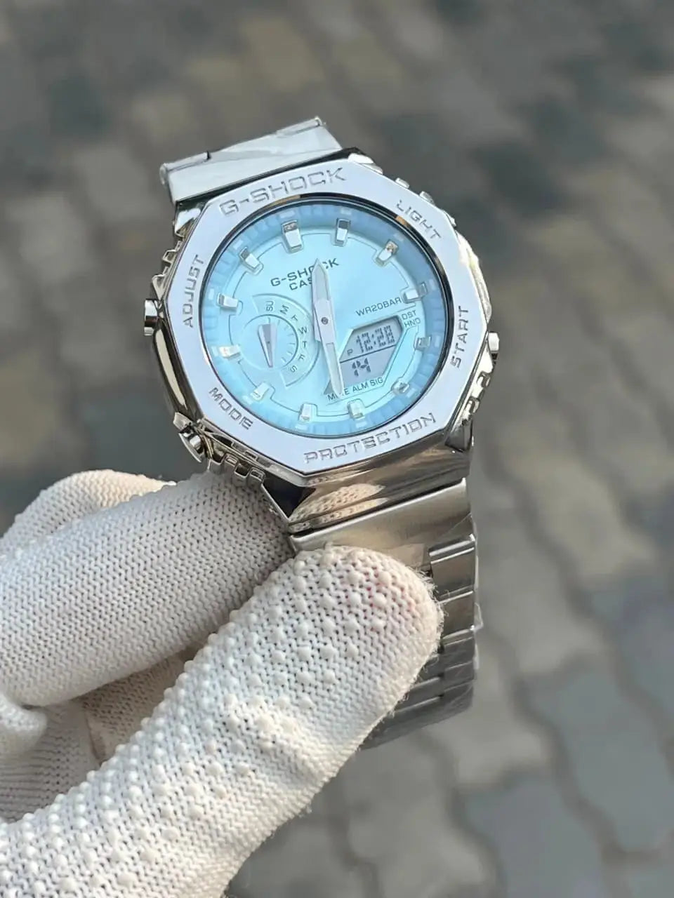 G Shock Gm 2100 TiffanY Blue Chain