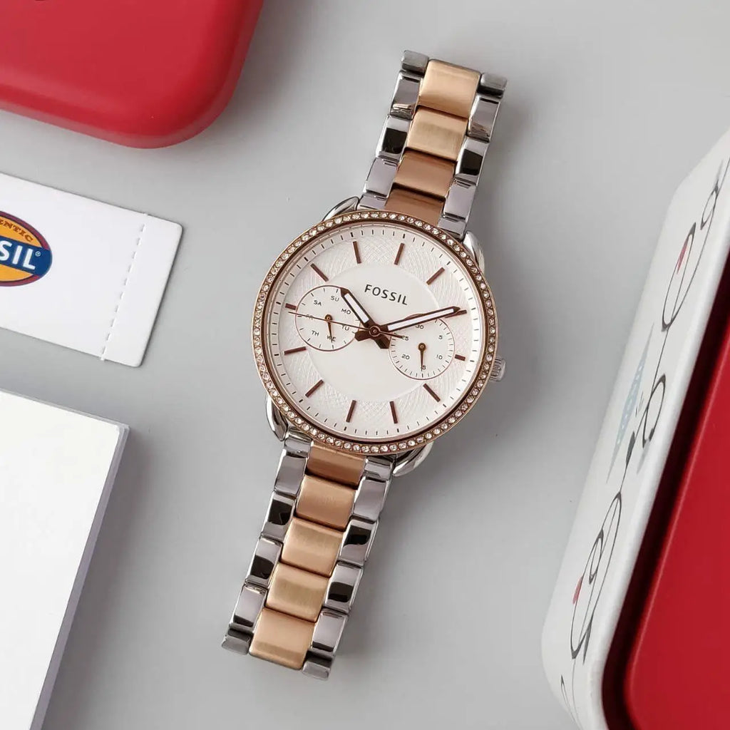Fossil Tailor Analog For Womens