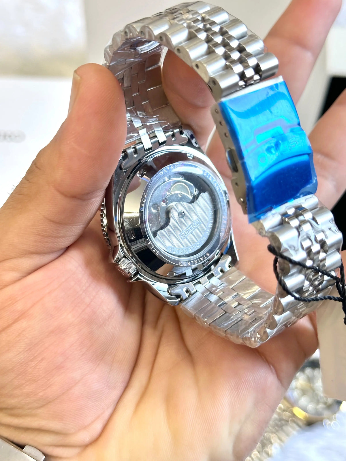 SEIKO GMT BACK OPEN