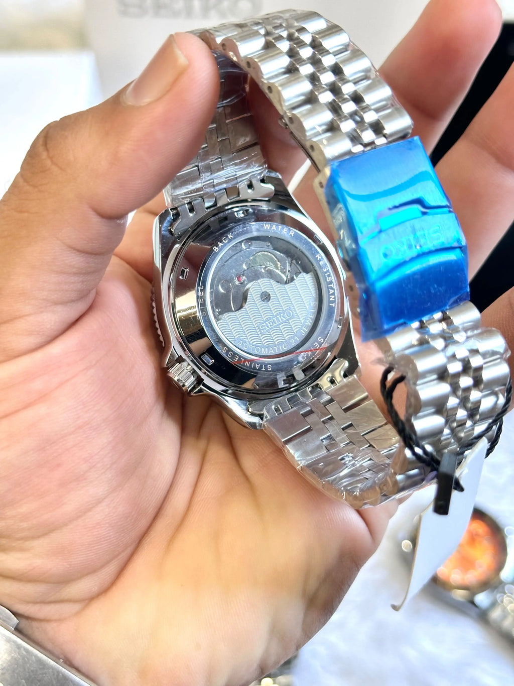 SEIKO GMT BACK OPEN