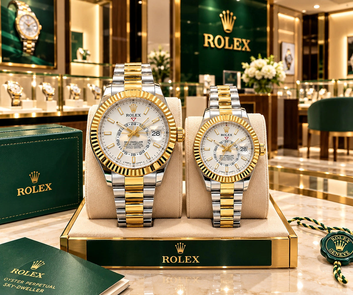 ROLEX SKYDWELLER COUPLE