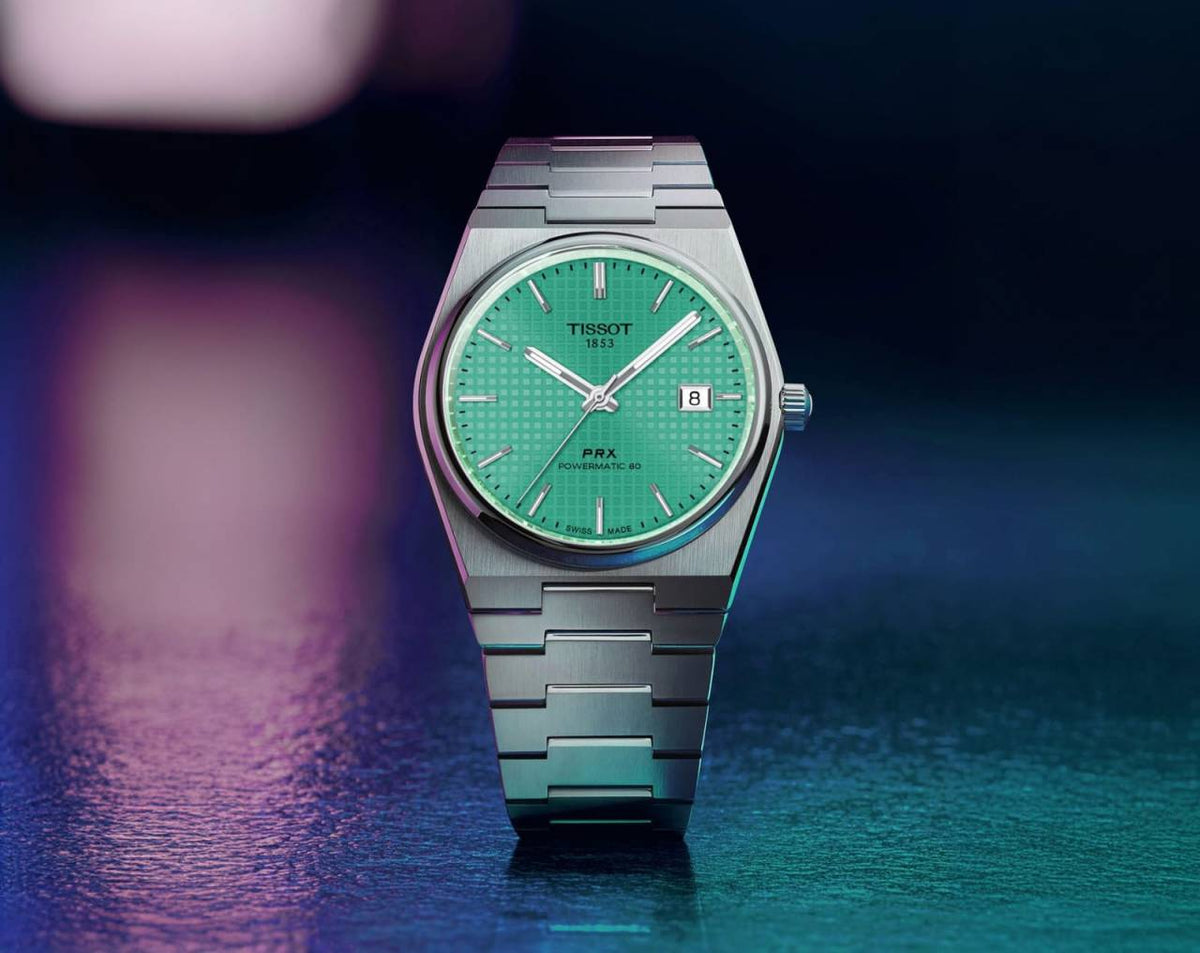 Tissot 1853 Prx Silver-Blue Silver-Tiffany