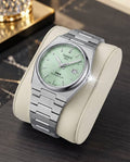 Tissot 1853 PRX Textured Silver Tiffany Dial