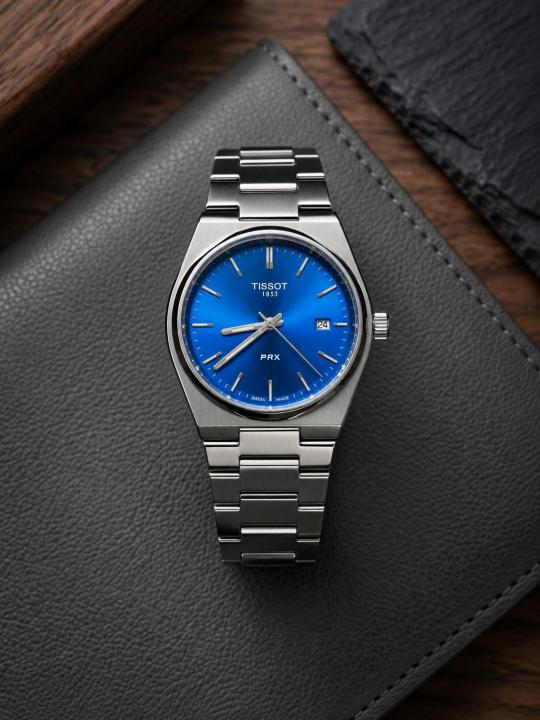 Tissot 1853 PRX Silver Blue Plain 415