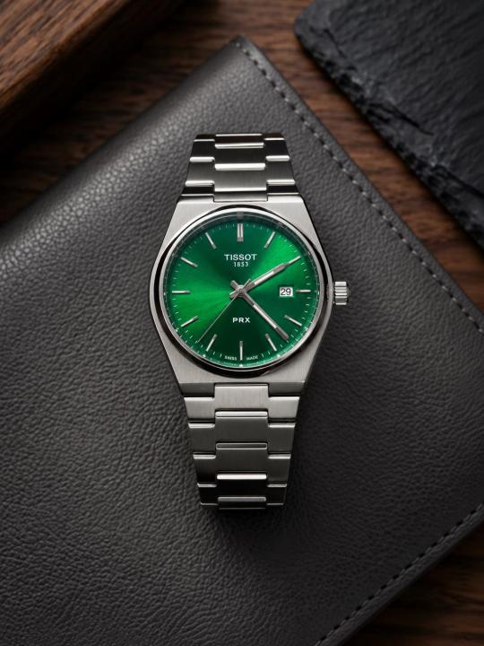 Tissot 1853 PRX Silver Green 417