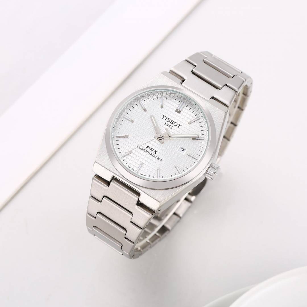 Tissot 1853 Prx Silver-White