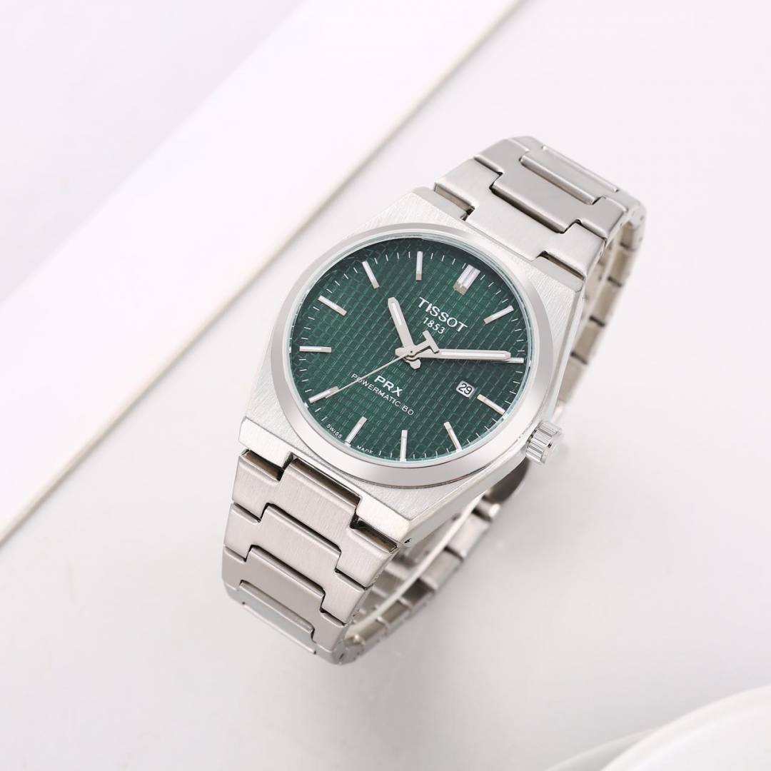 Tissot 1853 Prx Silver-Green